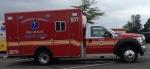 Medic 607 (M607) is owned and staffed by Loudoun County.  The county often rotates apparatus through the stations as needed, but the unit typically in-service at the Aldie Fire Station is a Ford F450 4x4 ambulance.  Photo credit unknown.