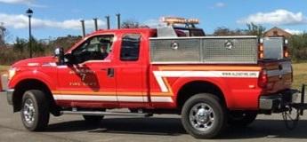 Utility 607 (U607) is a 2015 Ford F-350.  It is used to transport equipment and personnel as needed.  Aldie VFD photo